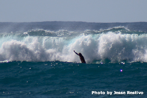 MacLaren at Makaha.